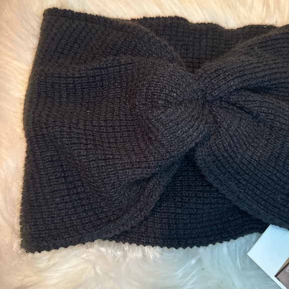🆕KEEP ME WARM & COZY THICK KNIT HEADBAND•MIDNIGHT BLACK•NWT - Picture 5 of 11